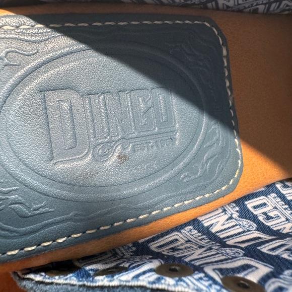 Dingo Women's Suede Platform Sandals - Peace N'Love size 6.5 NEW NO BOX - Picture 5 of 8